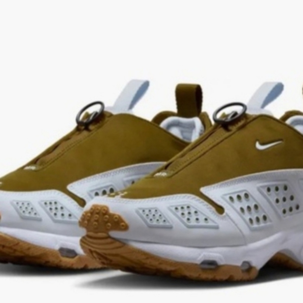 Nike Women's Airmax Sunder Olive Flak/Blue Tint Zip Sneaker New - Picture 6 of 8